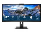 Philips   Curved UltraWide   346P1CRH   34  ”   VA   WQHD   21:9   100 Hz   4 ms   3440 x 1440   500 cd/m²   HDMI ports quantity 1   Black   Warranty 24 month(s)
