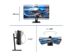 Philips   Curved UltraWide   346P1CRH   34  ”   VA   WQHD   21:9   100 Hz   4 ms   3440 x 1440   500 cd/m²   HDMI ports quantity 1   Black   Warranty 24 month(s)
