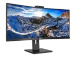 Philips   Curved UltraWide   346P1CRH   34  ”   VA   WQHD   21:9   100 Hz   4 ms   3440 x 1440   500 cd/m²   HDMI ports quantity 1   Black   Warranty 24 month(s)
