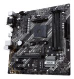 Mainboard ASUS AMD B550 SAM4 MicroATX 2xPCI-Express 3.0 1x 2xM.2 1xPCI-Express 4.0 16x Memory DDR4 Memory slots 4 1x15pin D-sub 1xDVI 1xHDMI 6xUSB 3.2 1xPS/2 1xRJ45 3xAudio port PRIMEB550M-K