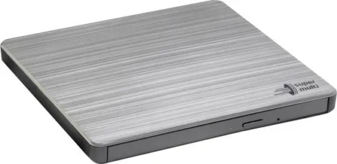 H.L Data Storage   Ultra Slim Portable DVD-Writer   GP60NS60   Interface USB 2.0   DVD±R/RW   CD read speed 24 x   CD write speed 24 x   Silver   Desktop/Notebook