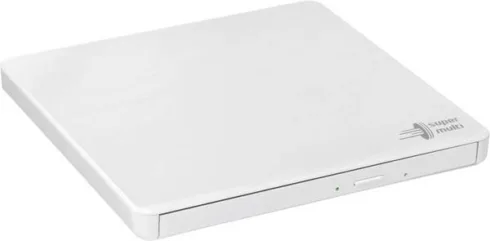 H.L Data Storage   Ultra Slim Portable DVD-Writer   GP60NW60   Interface USB 2.0   DVD±R/RW   CD read speed 24 x   CD write speed 24 x   White   Desktop/Notebook