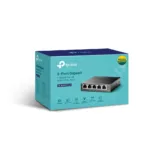 TP-LINK   Switch   TL-SG1005LP   Unmanaged   Desktop   PoE+ ports quantity 4   Power supply type External