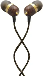 Marley   Earbuds   Smile Jamaica   Wired   In-ear   Microphone   Brass