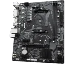 Gigabyte   A520M H 1.0   Processor family AMD   Processor socket AM4   DDR4 DIMM   Memory slots 2   Chipset AMD A   Micro ATX