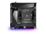 Gigabyte   B550I AORUS PRO AX 1.0   Processor family AMD   Processor socket AM4   DDR4 DIMM   Memory slots 2   Chipset AMD B   Mini ITX