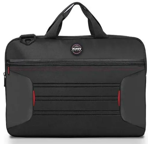 PORT DESIGNS   PREMIUM PACK 17.3   Messenger – Briefcase   Black