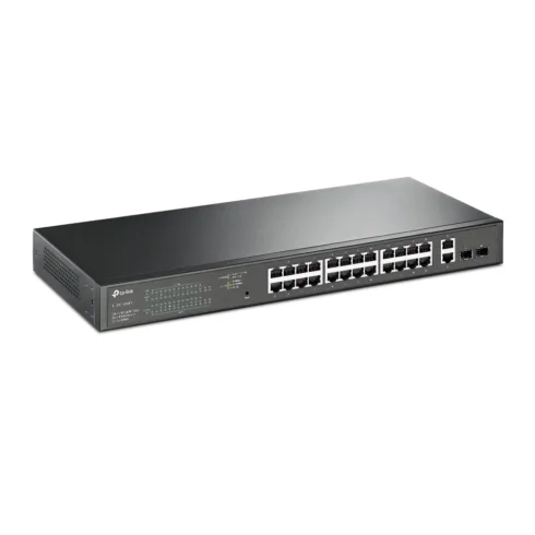 TP-LINK   Switch   TL-SG1428PE   Web managed   Rackmountable   SFP ports quantity 2   PoE+ ports quantity 24   Power supply type 100-240VAC, 50-60Hz voltage