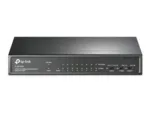 TP-LINK   Switch   TL-SF1009P   Unmanaged   Desktop   10/100 Mbps (RJ-45) ports quantity 9   PoE+ ports quantity 8   Power supply type External