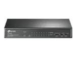 TP-LINK   Switch   TL-SF1009P   Unmanaged   Desktop   10/100 Mbps (RJ-45) ports quantity 9   PoE+ ports quantity 8   Power supply type External