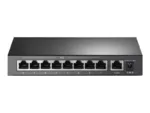 TP-LINK   Switch   TL-SF1009P   Unmanaged   Desktop   10/100 Mbps (RJ-45) ports quantity 9   PoE+ ports quantity 8   Power supply type External