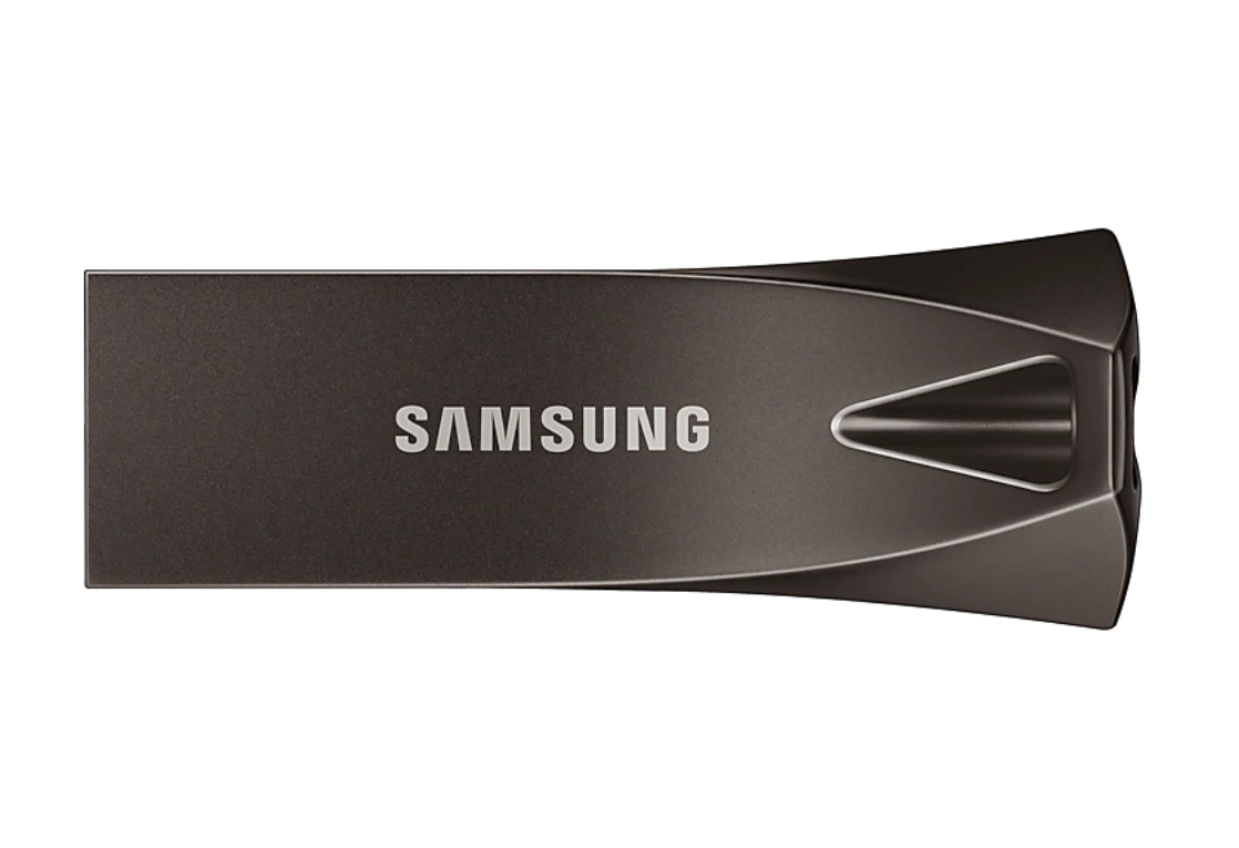 307117-muf-128be4-apc-8801643230692-0.webp Samsung BAR Plus 128 GB USB 3.1 laikmena, pilka