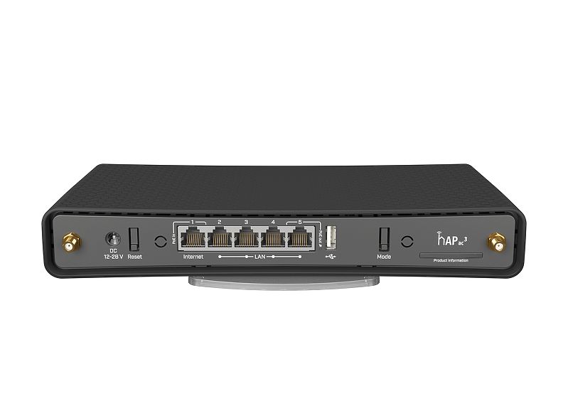 308823-rbd53ig-5hacd2hnd-4752224006981-0.webp MIKROTIK belaidis maršrutižatorius HAP AC3, 1200 Mbps, 1 WAN, 4x10/100/1000M