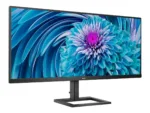 Philips   UltraWide LCD monitor   345E2AE   34 ”   IPS   WQHD   21:9   75 Hz   4 ms   3440 x 1440 pixels   300 cd/m²   HDMI ports quantity 2   Black