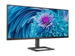 Philips   UltraWide LCD monitor   345E2AE   34 ”   IPS   WQHD   21:9   75 Hz   4 ms   3440 x 1440 pixels   300 cd/m²   HDMI ports quantity 2   Black