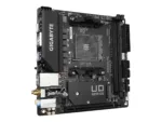 Gigabyte   A520I AC   Processor family AMD   Processor socket AM4   DDR4 DIMM   Memory slots 2   Number of SATA connectors 4   Chipset AMD A   Mini ITX