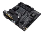 Asus   TUF GAMING B450M-PLUS II   Processor family AMD   Processor socket AM4   DDR4   Memory slots 4   Number of SATA connectors 6 x SATA III   Chipset AMD B   Micro ATX