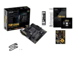 Asus   TUF GAMING B450M-PLUS II   Processor family AMD   Processor socket AM4   DDR4   Memory slots 4   Number of SATA connectors 6 x SATA III   Chipset AMD B   Micro ATX