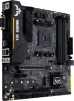 Asus   TUF GAMING B450M-PLUS II   Processor family AMD   Processor socket AM4   DDR4   Memory slots 4   Number of SATA connectors 6 x SATA III   Chipset AMD B   Micro ATX