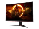 AOC   Curved Gaming Monitor   C24G2AE/BK   23.6 ”   VA   FHD   16:9   165 Hz   1 ms   1920×1080   250 cd/m²   HDMI ports quantity 2   Black/Red   Warranty 36 month(s)