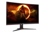 AOC   Curved Gaming Monitor   C24G2AE/BK   23.6 ”   VA   FHD   16:9   165 Hz   1 ms   1920×1080   250 cd/m²   HDMI ports quantity 2   Black/Red   Warranty 36 month(s)