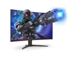 AOC   Curved Gaming Monitor   C32G2ZE   31.5 ”   VA   FHD   16:9   240 Hz   1 ms   1920 x 1080   300 cd/m²   Headphone out (3.5mm)   HDMI ports quantity 2   Black   Warranty 36 month(s)