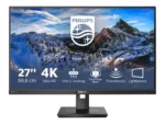Philips   LCD monitor   279P1/00   27  ”   IPS   4K UHD   16:9   4 ms   3840 x 2160 pixels   350 cd/m²   Audio out   HDMI ports quantity 2   Black