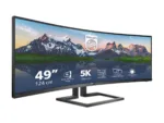 Philips   Curved LCD Display   498P9/00   48.8 ”   VA   Dual QHD   32:9   70 Hz   5 ms   5120 x 1440 pixels   450 cd/m²   Headphone out   HDMI ports quantity 2   Black