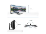 Philips   Curved LCD Display   498P9/00   48.8 ”   VA   Dual QHD   32:9   70 Hz   5 ms   5120 x 1440 pixels   450 cd/m²   Headphone out   HDMI ports quantity 2   Black