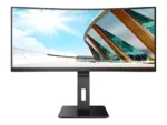 AOC   Curved Monitor   CU34P2A   34 ”   VA   21:9   100 Hz   1 ms   3440 × 1440   300 cd/m²   Headphone out (3.5mm)   HDMI ports quantity HDMI x 2   Black   Warranty 36 month(s)