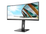 AOC   Curved Monitor   CU34P2A   34 ”   VA   21:9   100 Hz   1 ms   3440 × 1440   300 cd/m²   Headphone out (3.5mm)   HDMI ports quantity HDMI x 2   Black   Warranty 36 month(s)