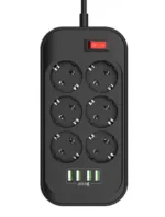 ColorWay   10 A   Power Socket   CW-CHE64B   17 W