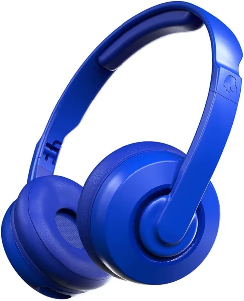 Skullcandy   Wireless Headphones   Cassette   Wireless/Wired   On-Ear   Microphone   Blue   Wireless