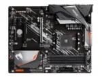 Gigabyte   A520 AORUS ELITE 1.0   Processor family AMD   Processor socket AM4   DDR4 DIMM   Memory slots 4   Number of SATA connectors 4 x SATA 6Gb/s connectors   Chipset AMD A   ATX