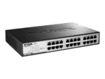 D-Link   Switch   DGS-1024D   Unmanaged   Desktop   Gigabit Ethernet (copper) ports quantity 24   Power supply type Internal