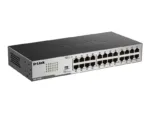 D-Link   Switch   DGS-1024D   Unmanaged   Desktop   Gigabit Ethernet (copper) ports quantity 24   Power supply type Internal