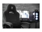 Arozzi Woven Fabric Upholstery   Gaming Chair   Enzo Woven Fabric   Black