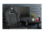 Arozzi Woven Fabric Upholstery   Gaming Chair   Enzo Woven Fabric   Black