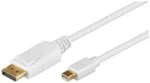 Goobay   Mini DisplayPort adapter cable 1.2   52858   Mini DisplayPort plug   DisplayPort plug   1 m   Gold-Plated connectors