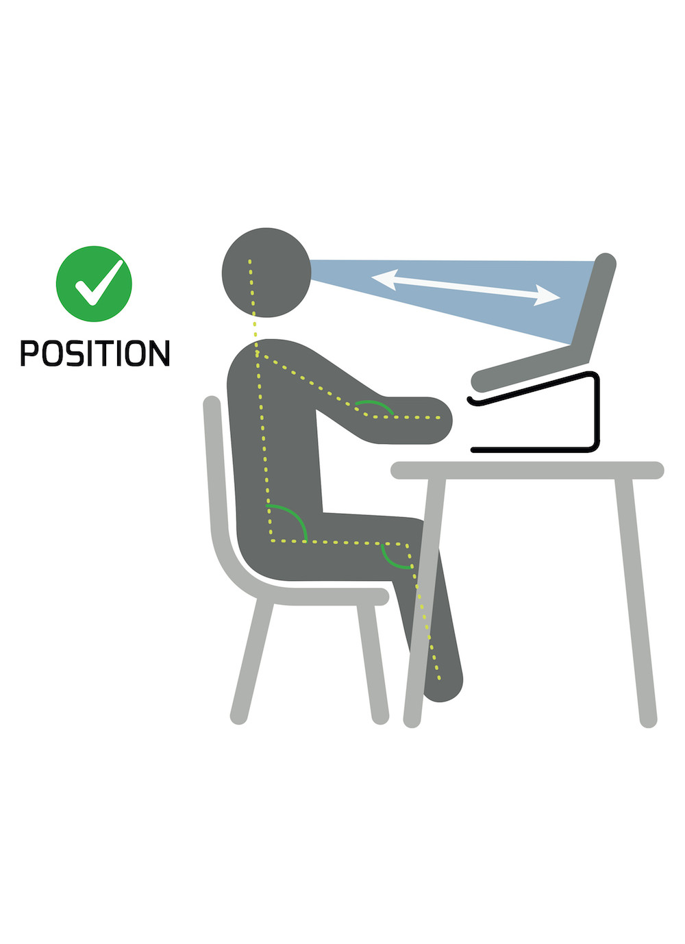 315997-901103-3567049011031-0.webp PORT DESIGNS 901103 Ergonomic Notebook stand Notebook Stand Black 10-15.6 „