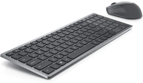 Dell   Keyboard and Mouse   KM7120W   Keyboard and Mouse Set   Wireless   Batteries included   EN/LT   Bluetooth   Titan Gray   Wireless connection