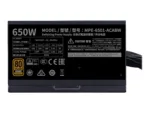 Cooler Master   MPE-6501-ACABW-B   650 W   80 PLUS Bronze EU 230V