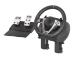 Genesis   Driving Wheel   Seaborg 400   Silver/Black   Game racing wheel