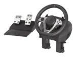 Genesis   Driving Wheel   Seaborg 400   Silver/Black   Game racing wheel