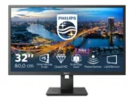 Philips   LCD monitor with PowerSensor   325B1L/00   31.5 ”   IPS   QHD   16:9   75 Hz   4 ms   2560 x 1440 pixels   250 cd/m²   Audio output   HDMI ports quantity 2   Black
