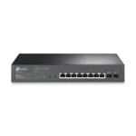 TP-LINK   JetStream 10-Port Gigabit Smart PoE Switch   TL-SG2210MP   Managed L2   Rackmountable   SFP ports quantity 2   PoE+ ports quantity 8   Power supply type Single