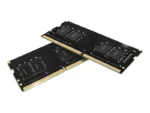 Atminties modulis su 260-pin SO-DIMM formatu, matomas iš šono