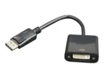 Adapteris DP į DVI-D, 0.1 m ilgio, matomas iš šono