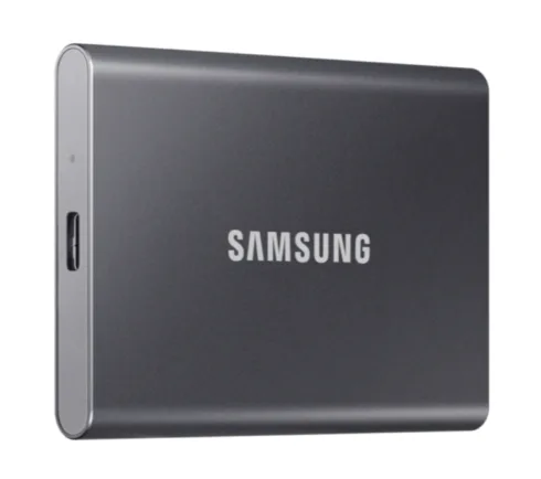 Samsung Portable SSD T7 1TB USB 3.2 sidabrinis