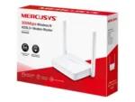 Wireless N ADSL2+ Modem Router   MW300D   802.11n   300 Mbit/s   10/100 Mbit/s   Ethernet LAN (RJ-45) ports 3   Mesh Support No   MU-MiMO No   No mobile broadband   Antenna type  2×External